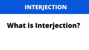 Interjection meaning in Hindi with examples