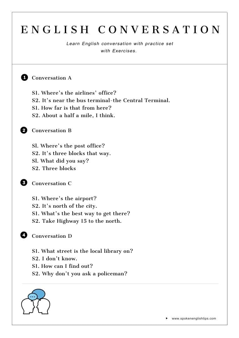 English conversation practice