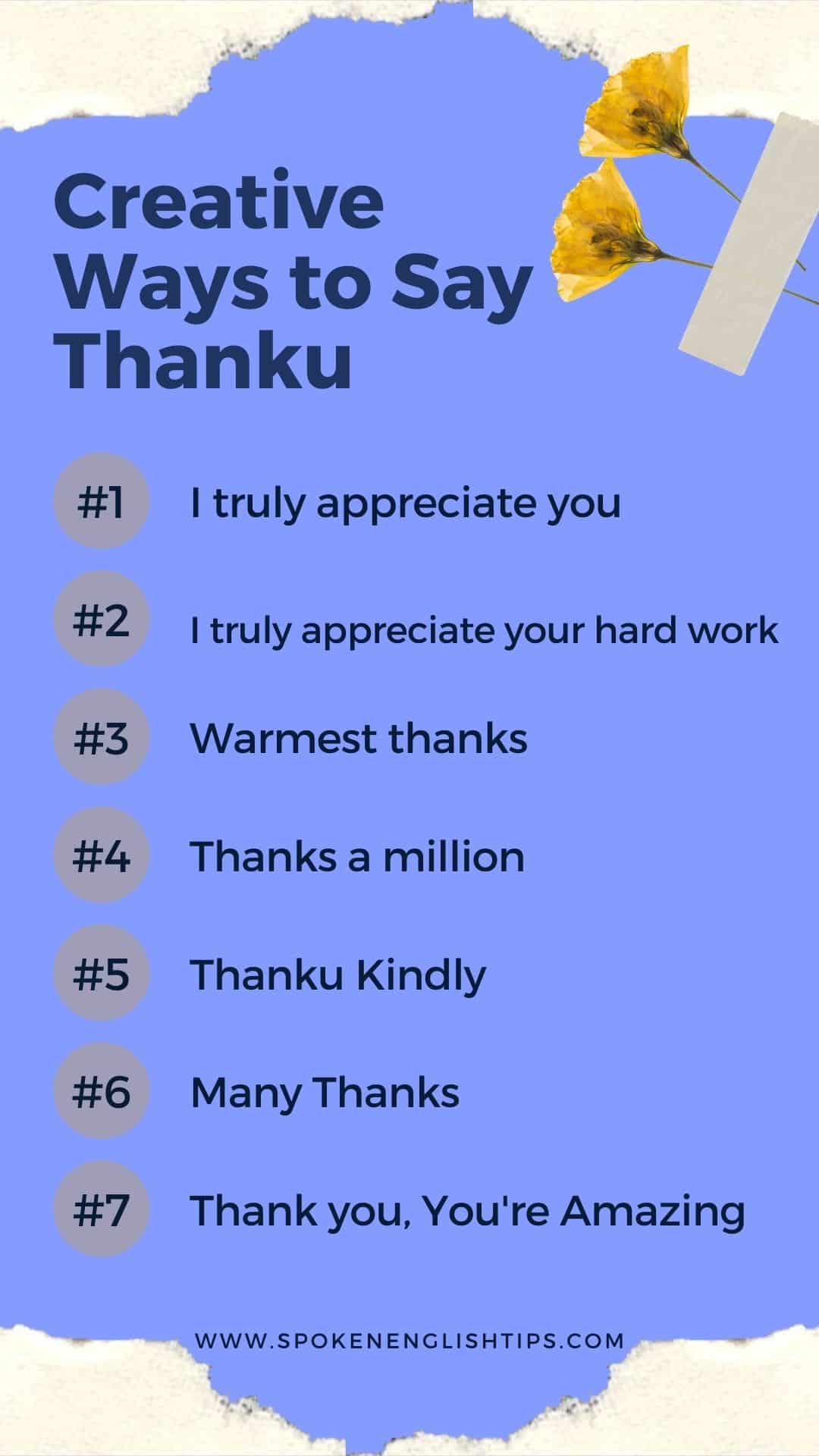 Creative Ways To Say Thank You To Others 2023 2023