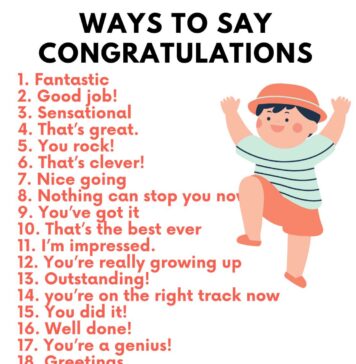 25 ways to say congratulation