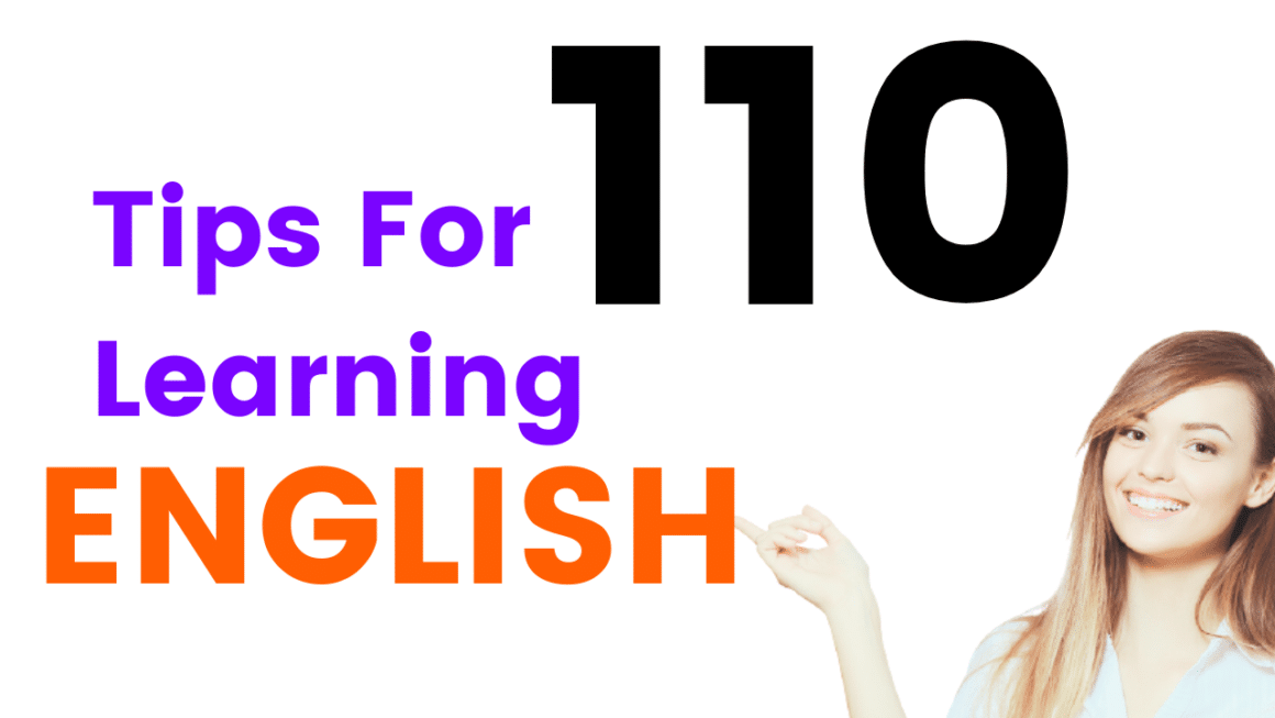 110 tips for learning english