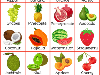 Fruits Name in English