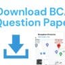 bca question paper