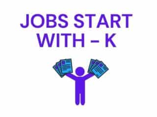 jobs that start with k