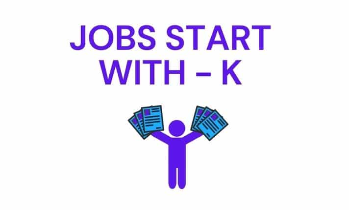 jobs that start with k