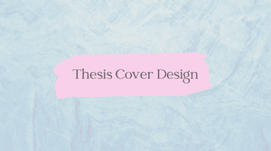 Thesis Cover Design