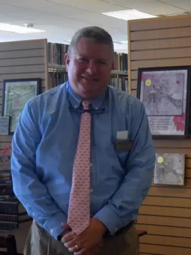 Mike Frampus has been appointed as the next director of the Alanson Library