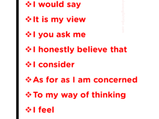other ways to say i believe in an essay