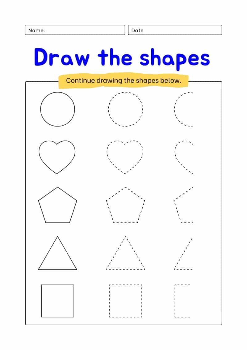 Matching Worksheets For Preschool - Spokenenglishtips ( August 2024)