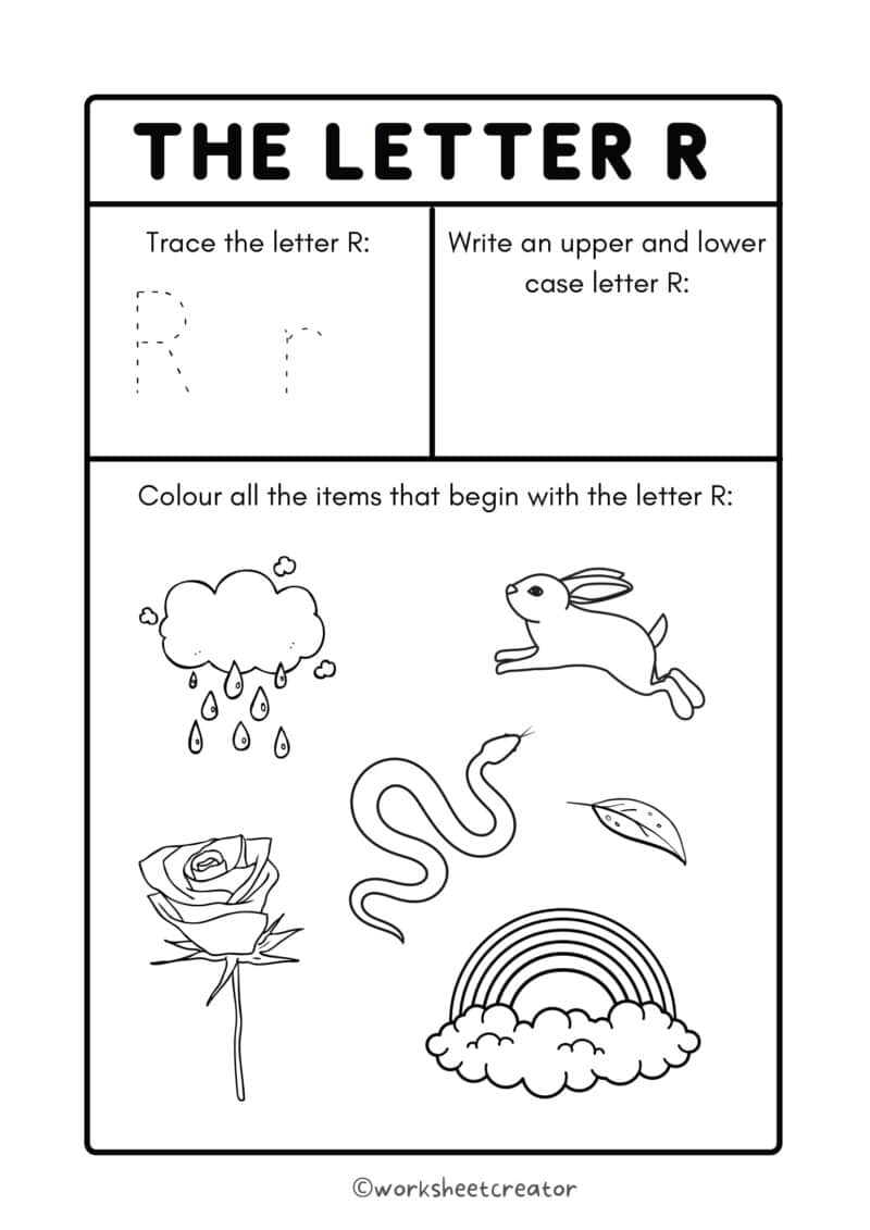 A To Z Letter Tracing Worksheets Pdf Free Download ( March 2025)