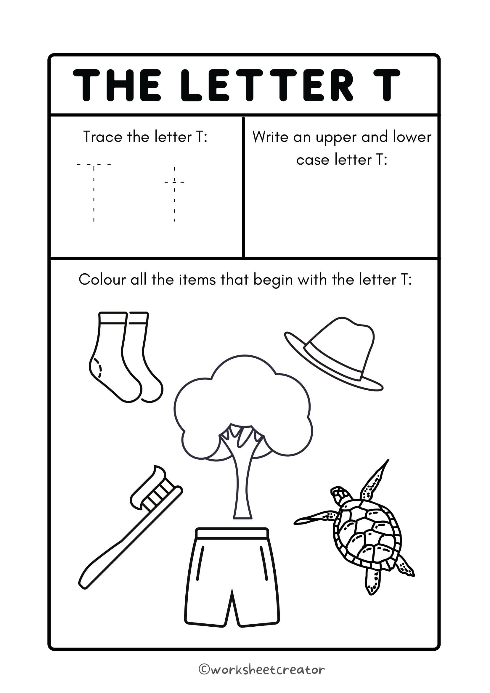 A to Z letter tracing worksheets pdf free download