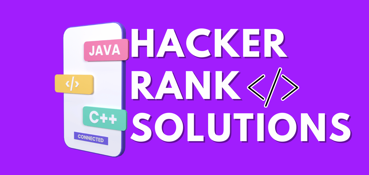 HackerRank All Java Solutions