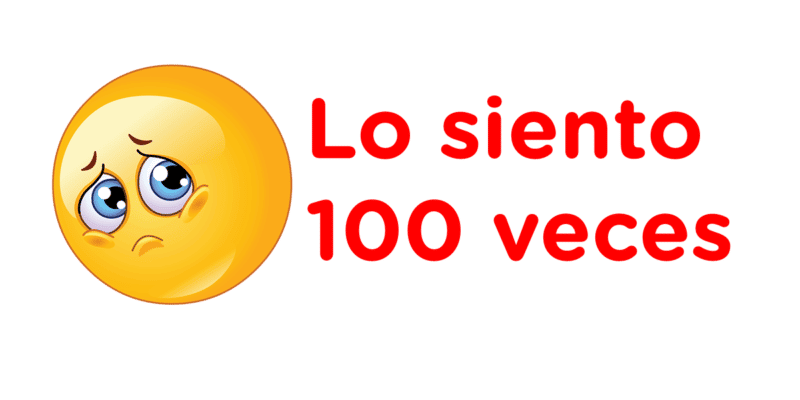 Amazing Lo Siento 100 Veces, 100 Lo Siento Copiar Y Pegar Con Emoji ...