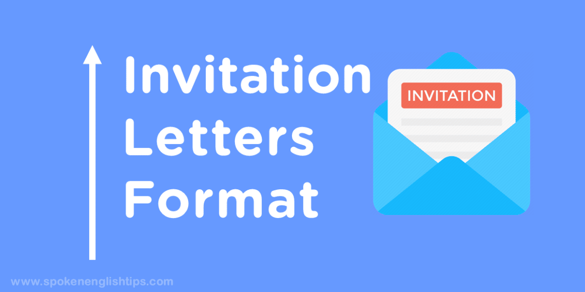 How to write an invitation letter