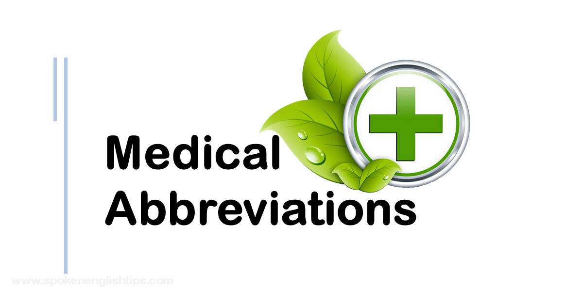 List Of Medical Abbreviations October 2024   Medical Abbreviations 