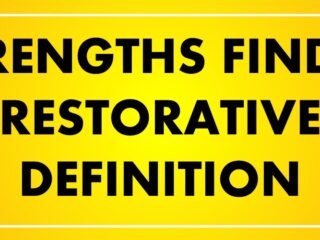 Strengths Finder Restorative Definition