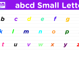 abcd small letters