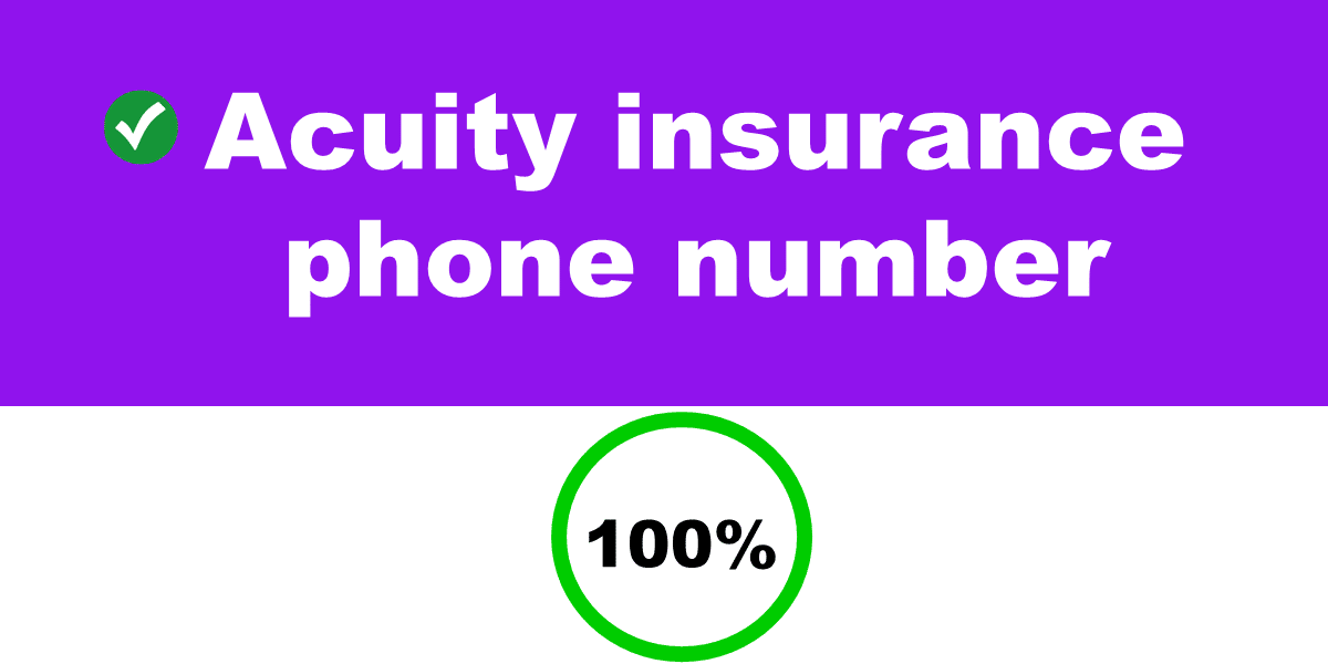 acuity insurance phone number