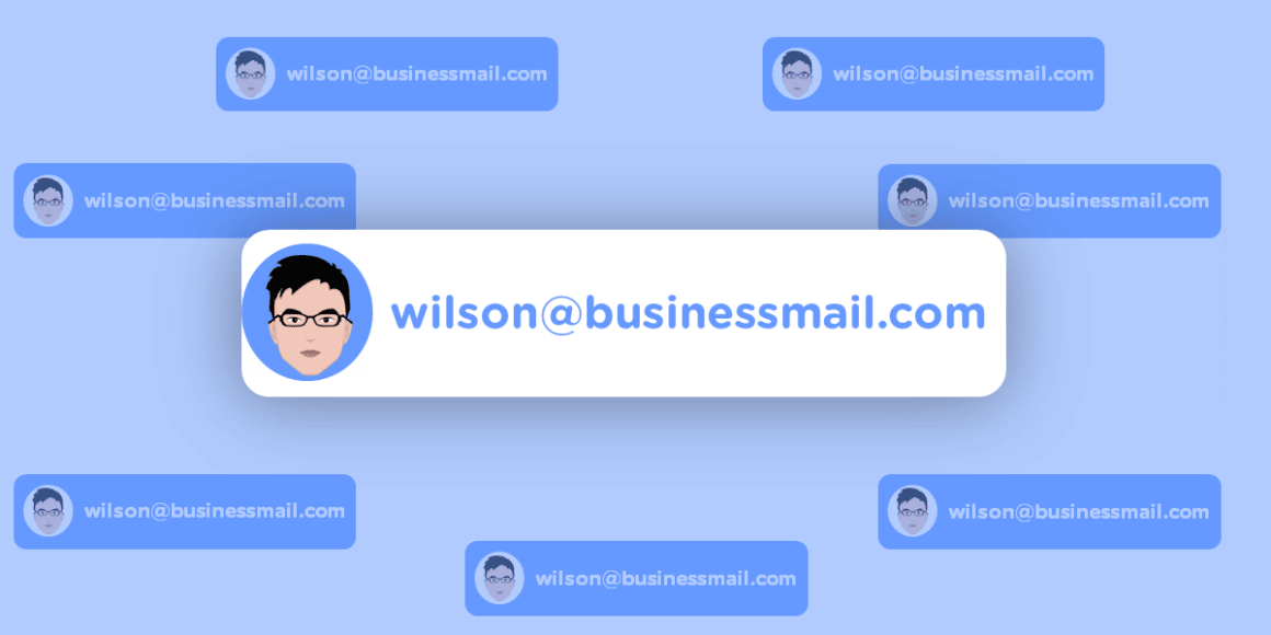 How to make a business email address