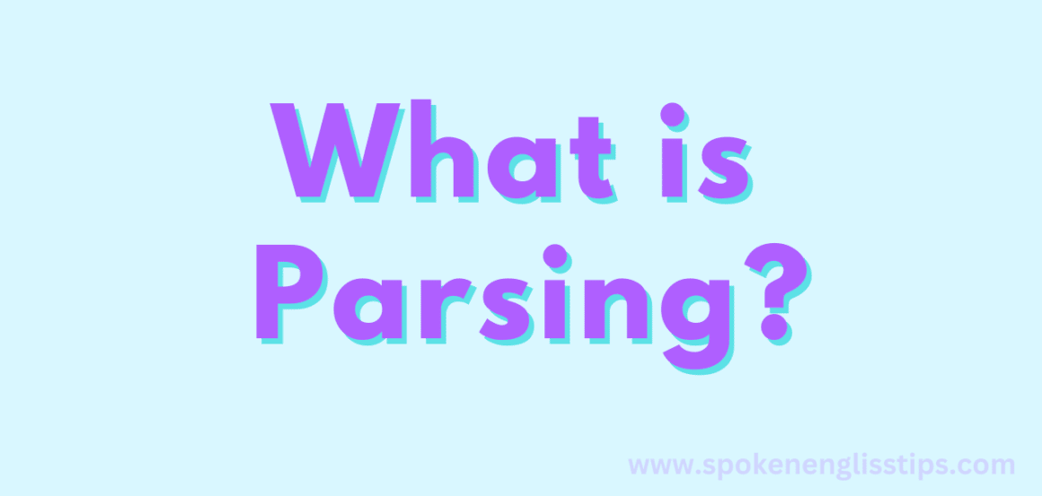 what is parsing