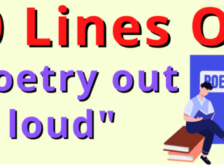 10 line poems on poetry out loud