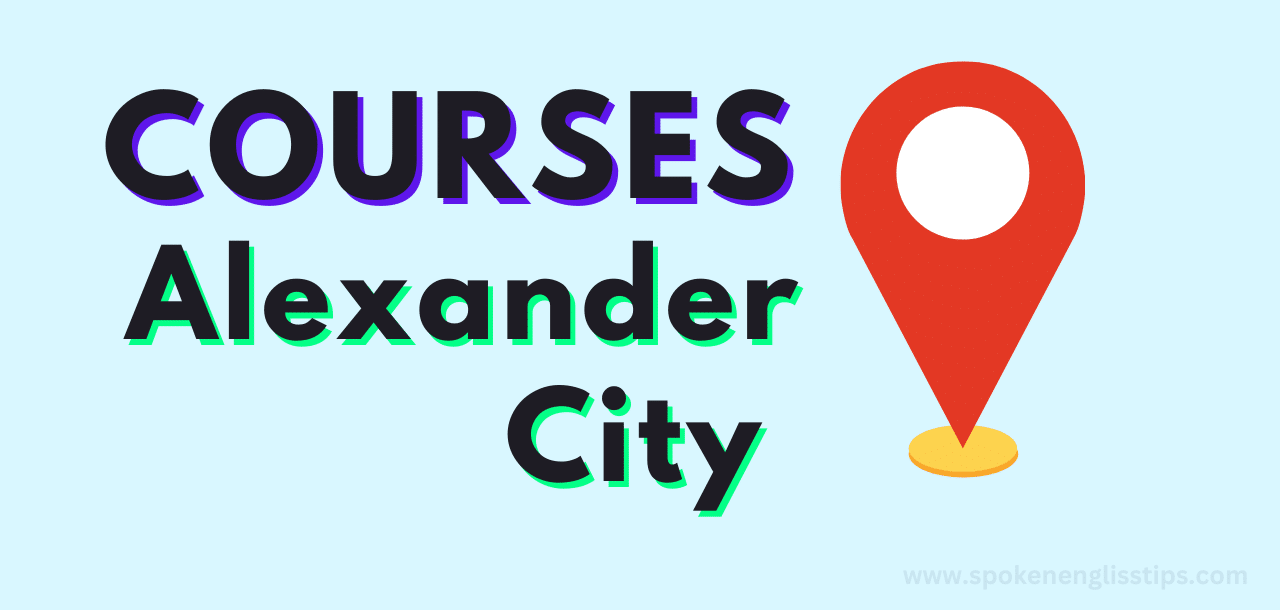 Top English Courses in Alexender City