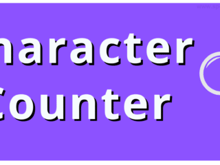 Character counter