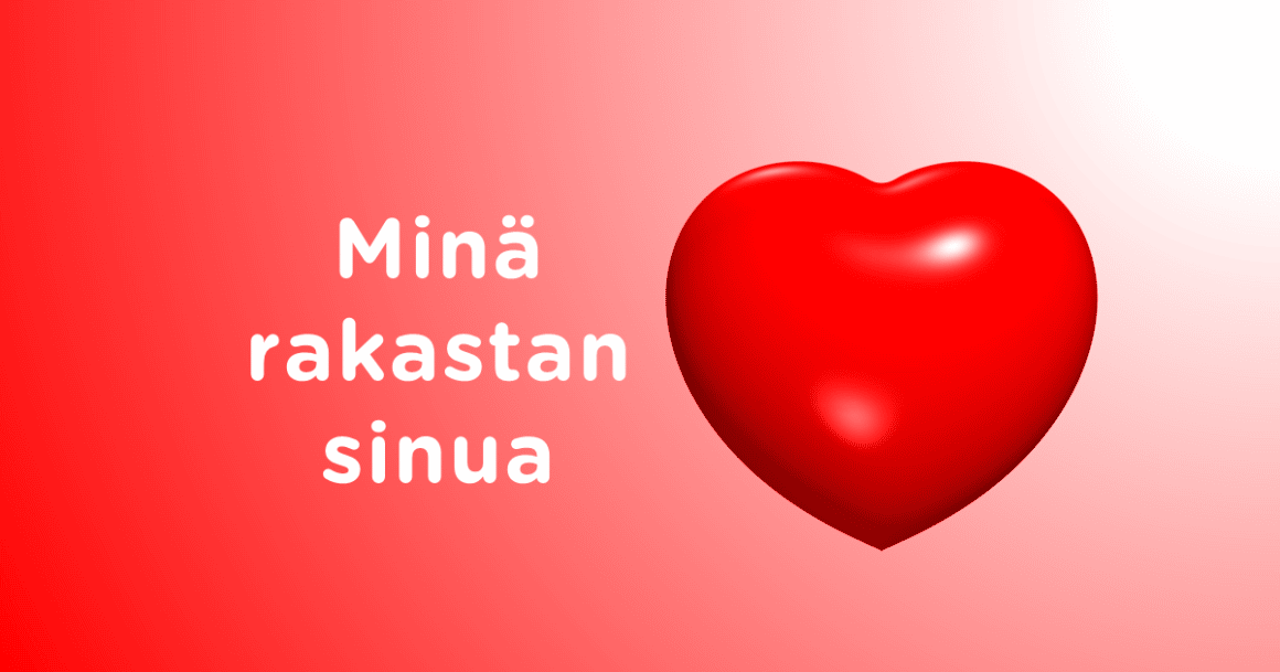 Minä rakastan sinua