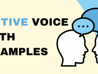 active voice examples