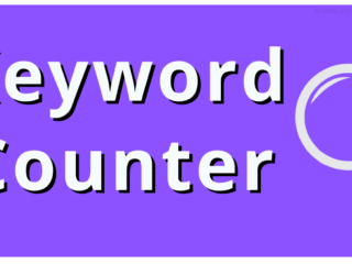keyword counter
