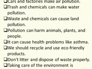 10 Lines On Pollution