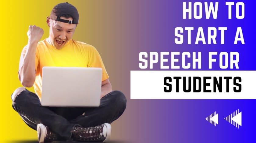 how to start a speech in the class