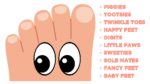 Cute Names for Feet