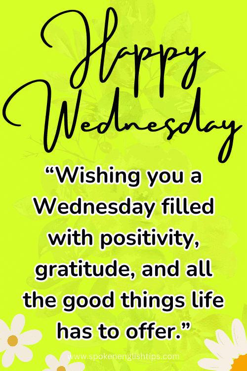 Wednesday Blessing Quotes and Images