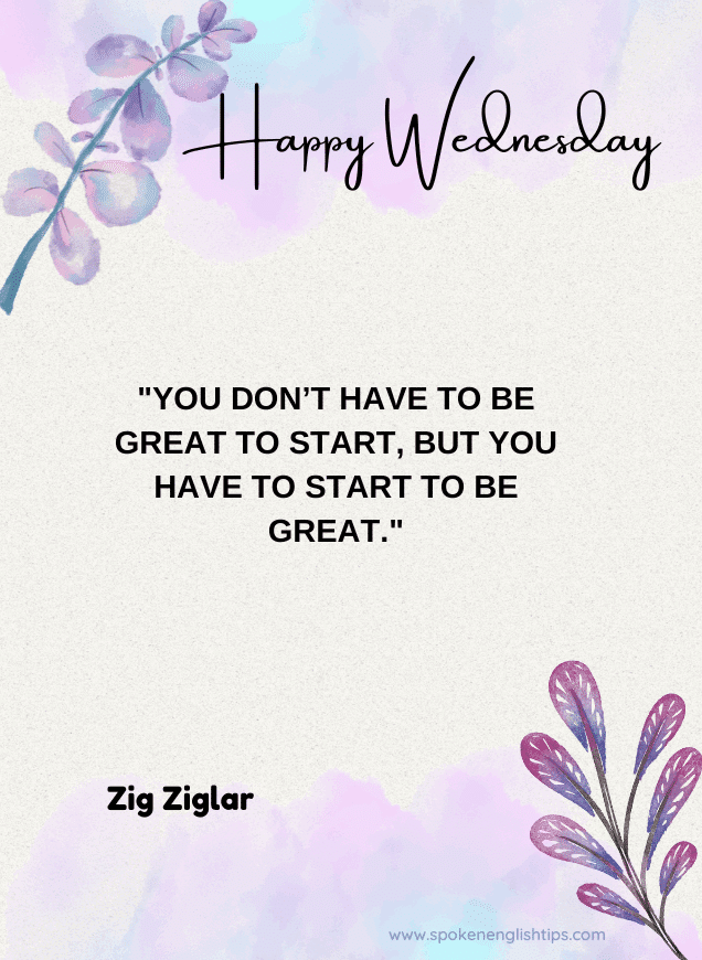 Wednesday Motivation Quotes For Work