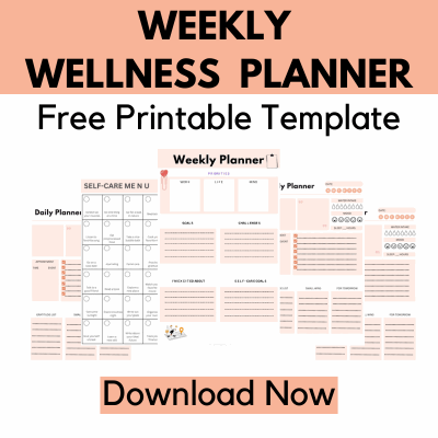 Mastering Your Health with a Weekly Wellness Planner