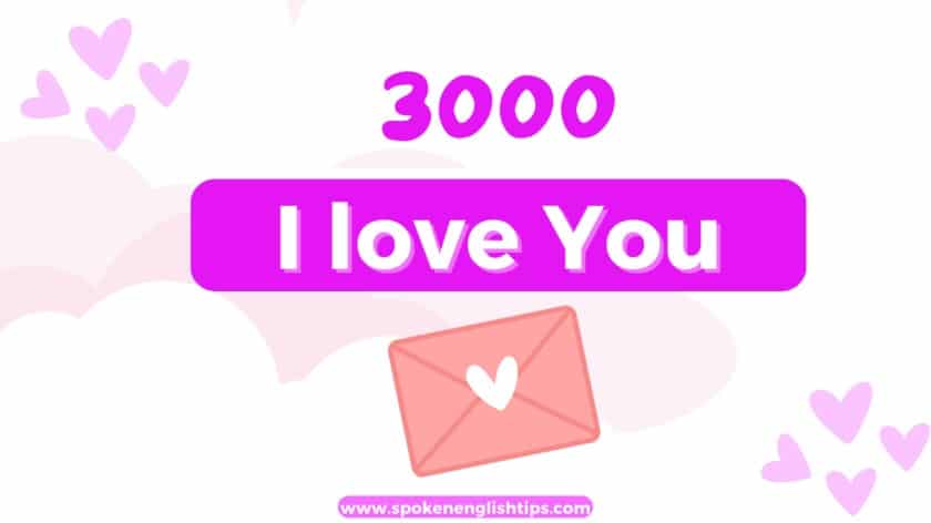 i love you 3000 copy and paste