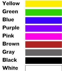 colors name in english