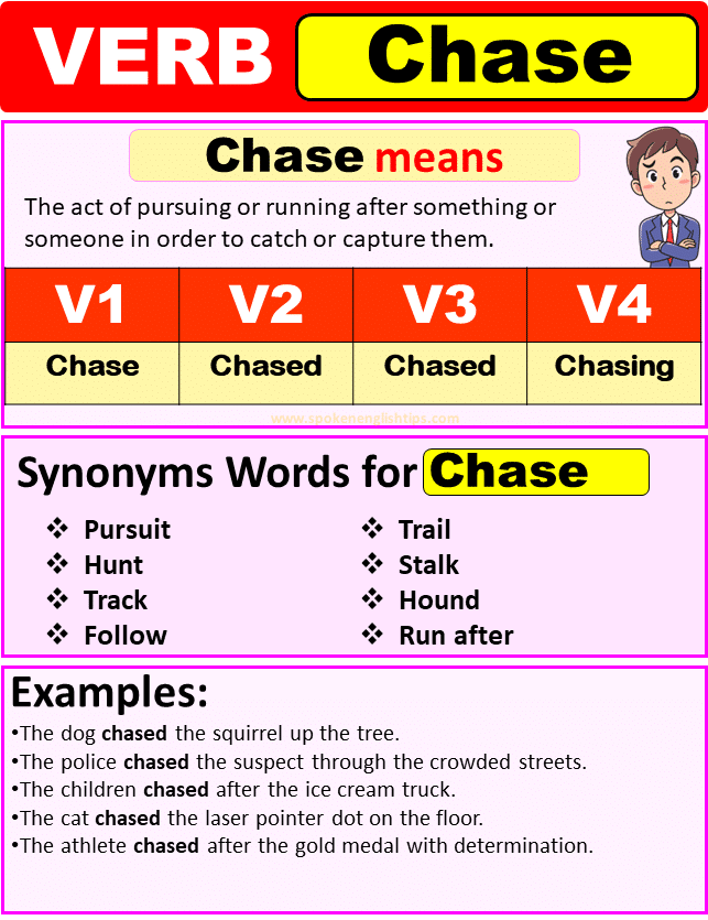 Chase verb forms