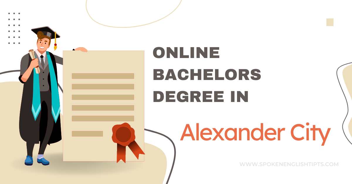 Online Bachelors Degree in Alexander City