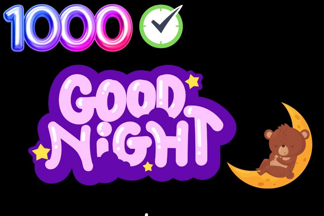 1000 times good night messages