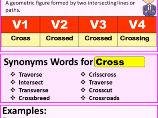 Cross past tense