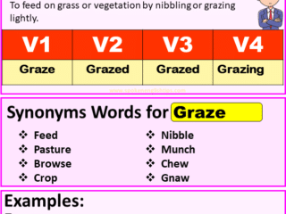 Graze paat tense