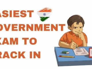 which government exam is easy to crack