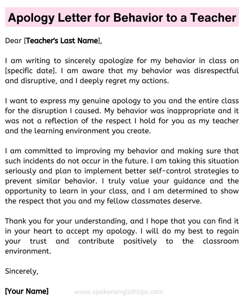 apology-letter-for-behavior-to-a-teacher-august-2024