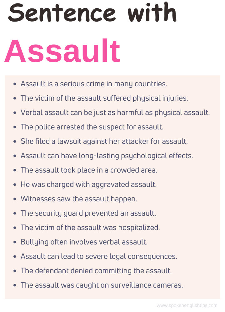 sentence-with-assault-examples