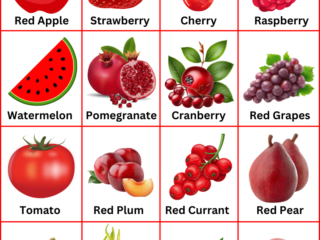 Red Fruits Name