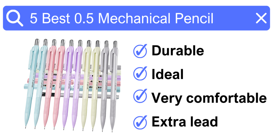 5 Best 0.5 Mechanical Pencil