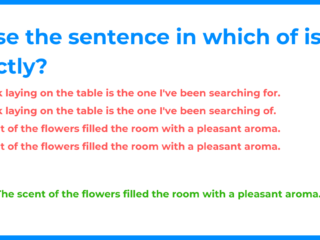 Choose the sentence in which of is used correctly?