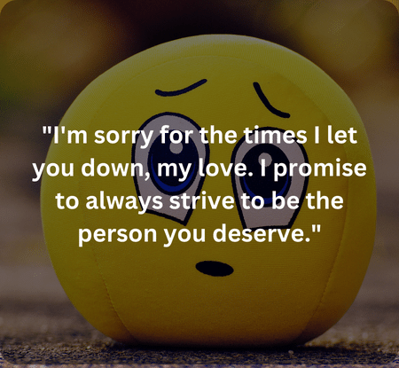 I'm sorry quotes for girlfriend